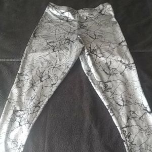 Blackheart Crackle leggings